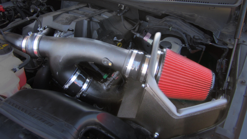 Ford F-150 Performance Air Intake - CORSA Performance - APEX Series with DryTech 3D - Black - `15-`16